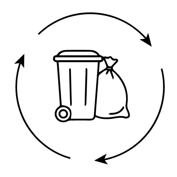 Distribuzione sacchi e contenitori per la raccolta differenziata